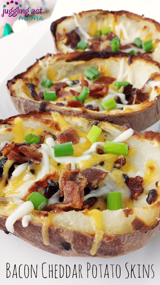 Bacon Cheddar Potato Skins
