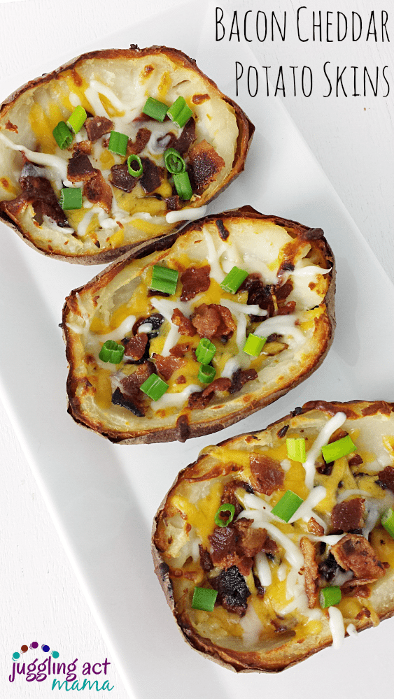 Bacon Cheddar Potato Skins