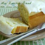 Mini Lemon Zucchini Bread with Lemon Glaze