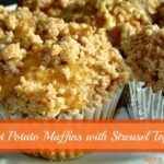 Sweet Potato Muffins with Strusel Topping