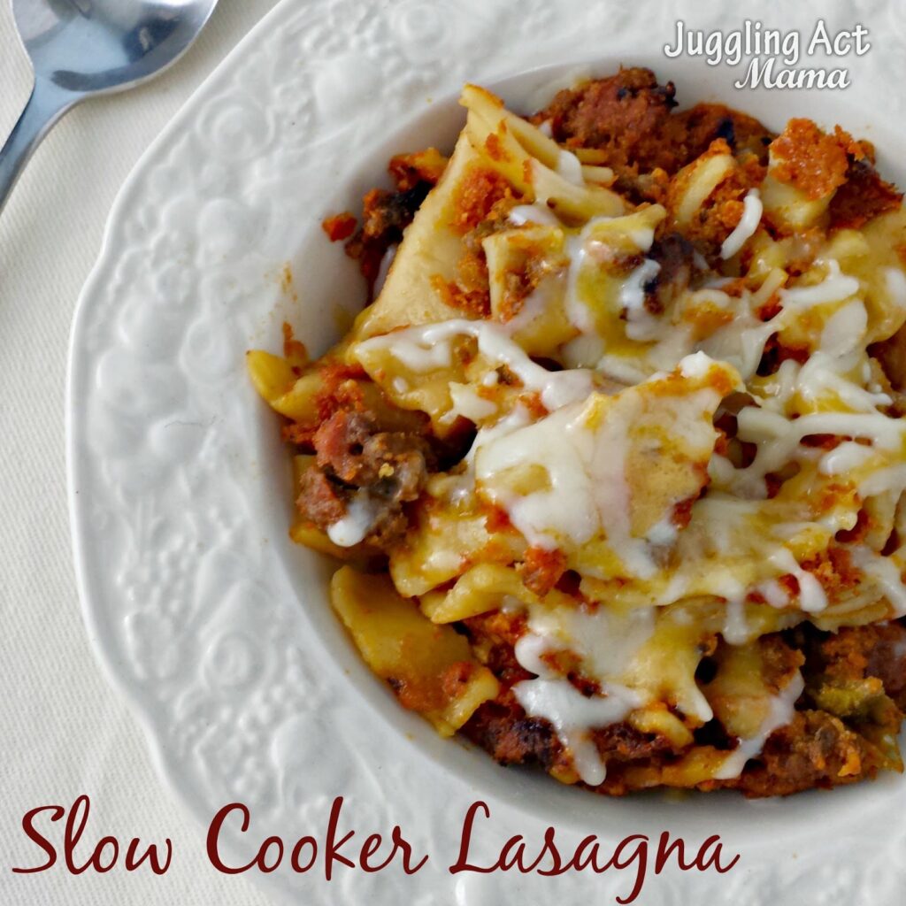 Slow Cooker Lasagna