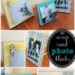 Scrap Wood Photo Blocks