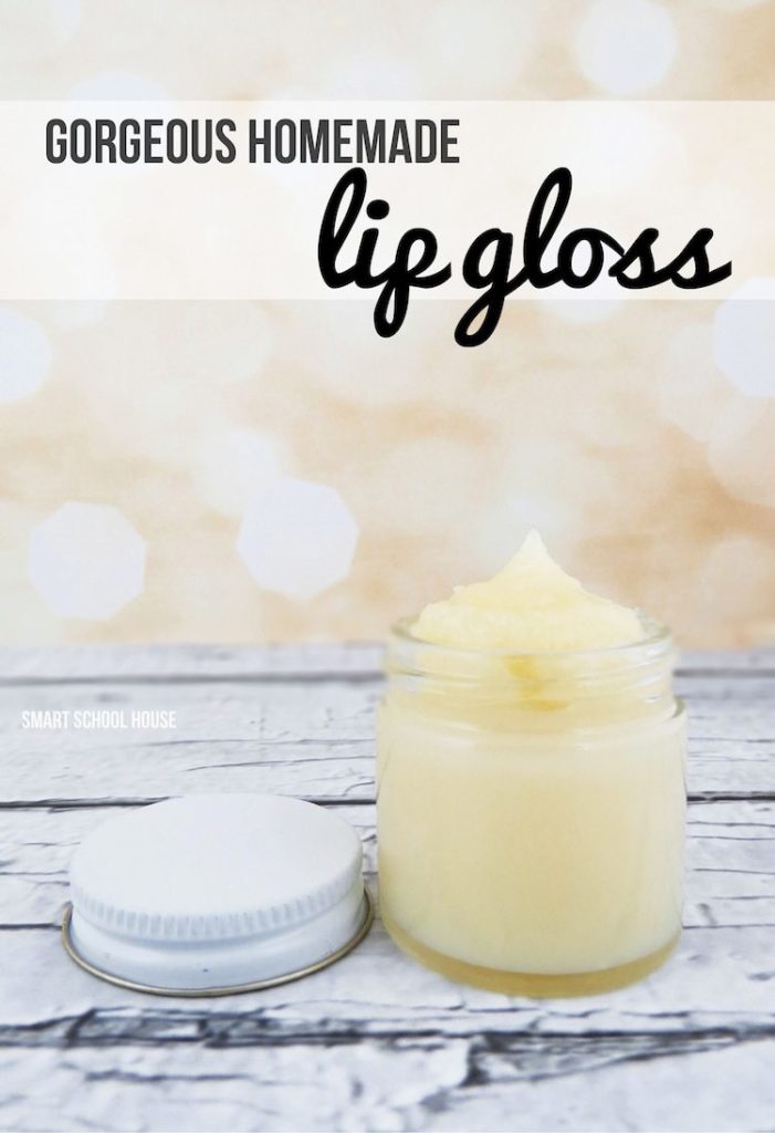 Homemade Lip Gloss via Smart School House