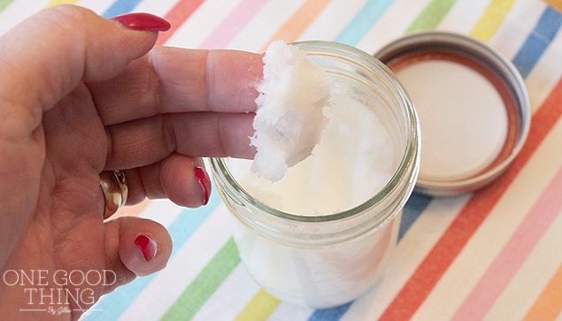 Homemade Make up Remover Cream from One Good Thing by Jillee