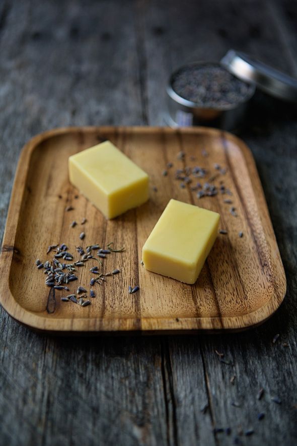 Lavender Lotion Bars via Gourmande in the Kitchen