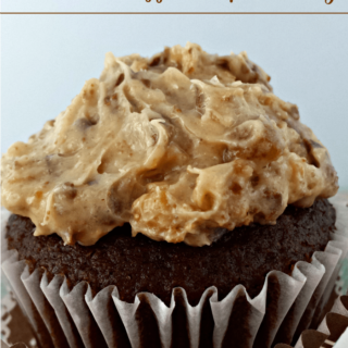 Chocolate Toffee Chip Frosting from Juggling Act Mama as seen on Lady Behind the Curtain