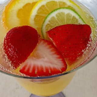 Strawberry Mimosas