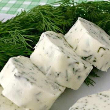 Simple Dill Compound Butter From Juggling Act Mama