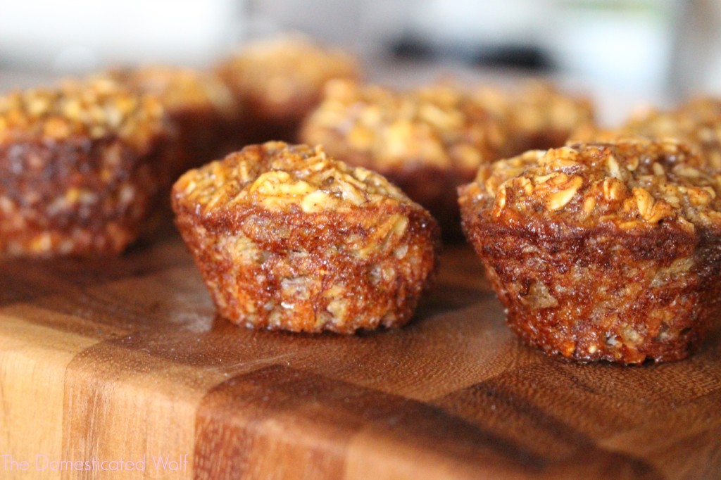 wheat free banana bread bites