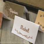 Editable Fall Place Cards.