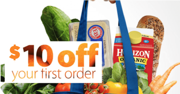 $10 off your first Walmart Grocery Pick Up Order