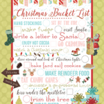 Christmas Bucket List Printable