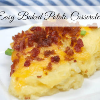 easy baked potato casserole
