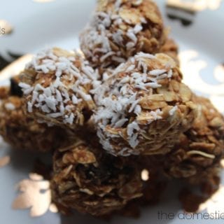 coconut cinnamon energy bites