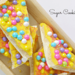 Easter Sugar Cookie Dough Bark