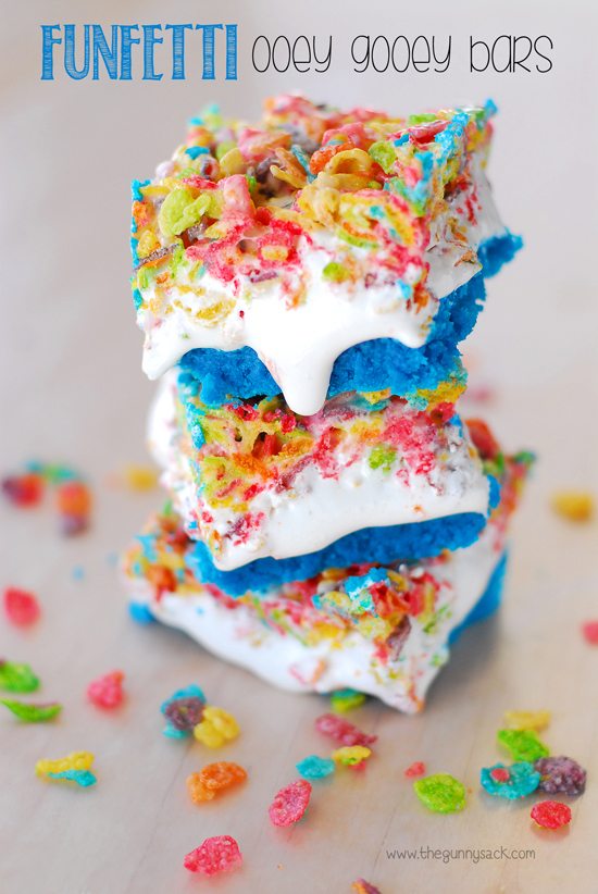 Funfetti Ooey Gooey Bars