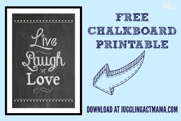 Live Laugh Love Printable