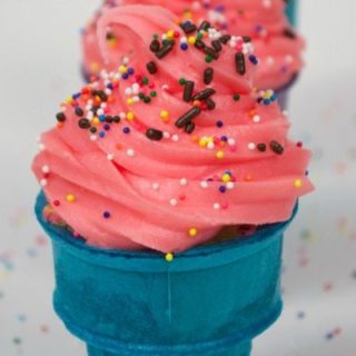 Ice Cream Cone Cupcakes