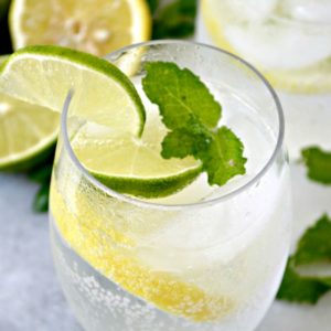 Lemon Lime Spritzer - the perfect summer refreshment