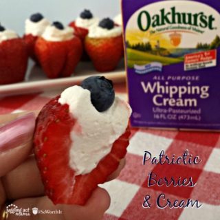 Patriotic Berries and Cream