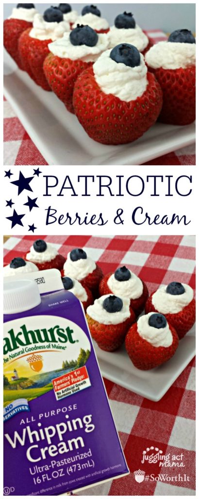 Patriotic Berries and Cream Juggling Act Mama Blog