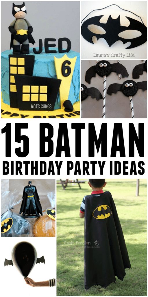 If you're planning a Batman Party, this post is a must-read! We've got inspiration on everything from food to activities and more!