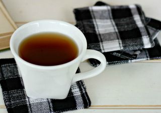 DIY Flannel Coasters | View From The Fridge for Juggling Act Mama