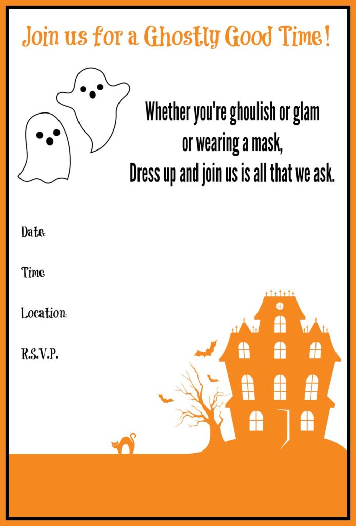 Halloween Party Invitation