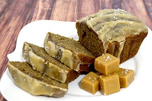 Salted Caramel Banana Bread