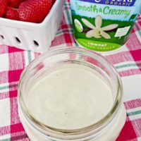 Brown Sugar Yogurt Fruit Dip - Juggling Act Mama