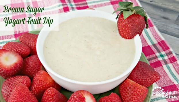 Brown Sugar Yogurt Fruit Dip
