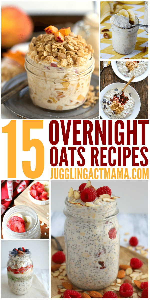 15 Easy Overnight Oats Recipes for a No-Fuss Breakfast