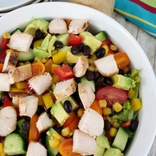 Southwest Chopped Chicken Salad