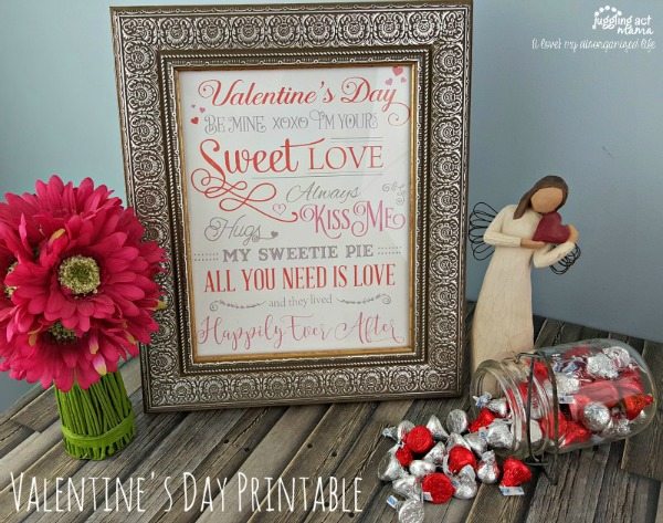 Valentines Day Subway Art Free Printable