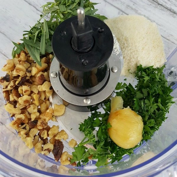 Tarragon Walnut Pesto
