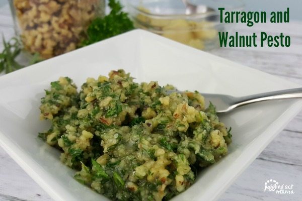 Tarragon and Walnut Pesto