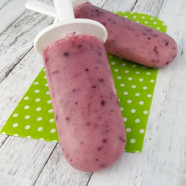 Berry Pomegranate Smoothie Pops