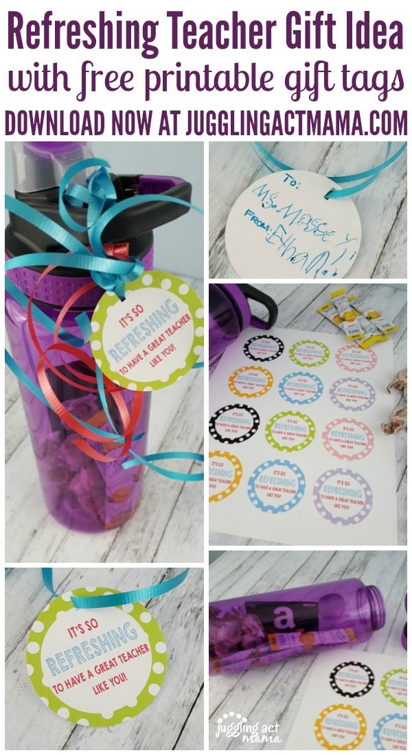 Unique teacher gifts collage image