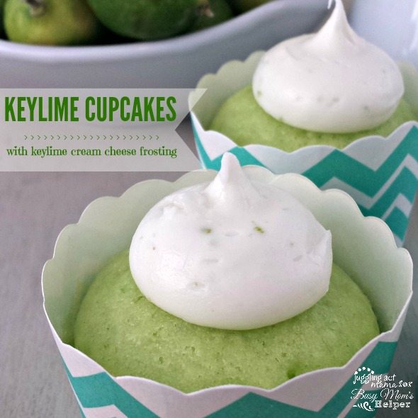 Tropical Keylime Cupcakes
