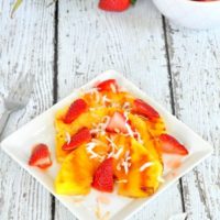 Grilled Pineapple Fruit Salad
