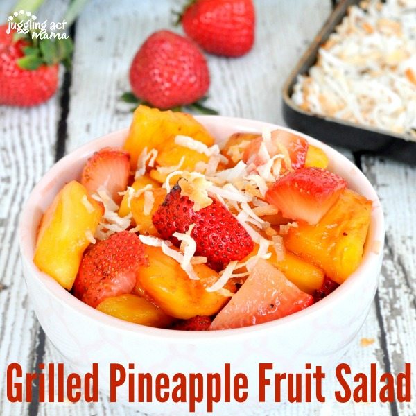 Grilled Pineapple Fruit Salad