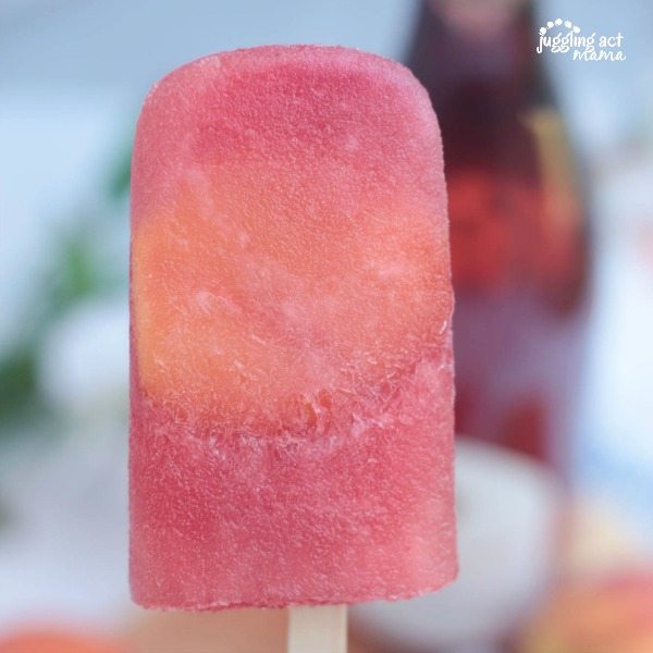 Rosé & Peach Adult Ice Pops