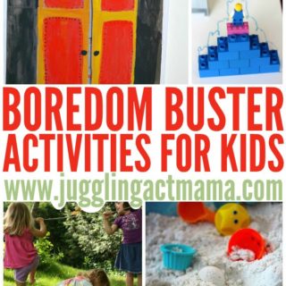 Fun activities for whenever you hear the kids say, "Mom, I'm bored!"