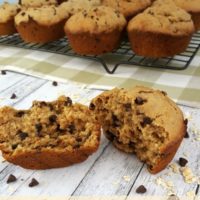 PEANUT BUTTER CHOCOLATE CHIP MUFFINS #PMedia #ad #SamsClubBTS, #StartSchoolLikeAChampion #JIF