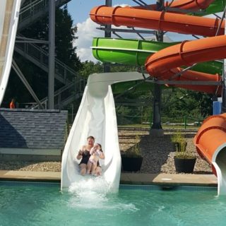 Twister Water Slide at Candia Springs Adventure Park