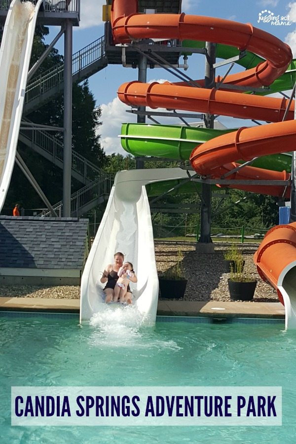 Twister Water Slide at Candia Springs Adventure Park