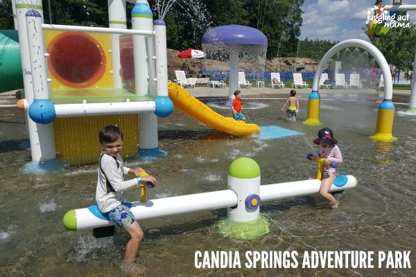 Candia Springs Adventure Bay splash pad