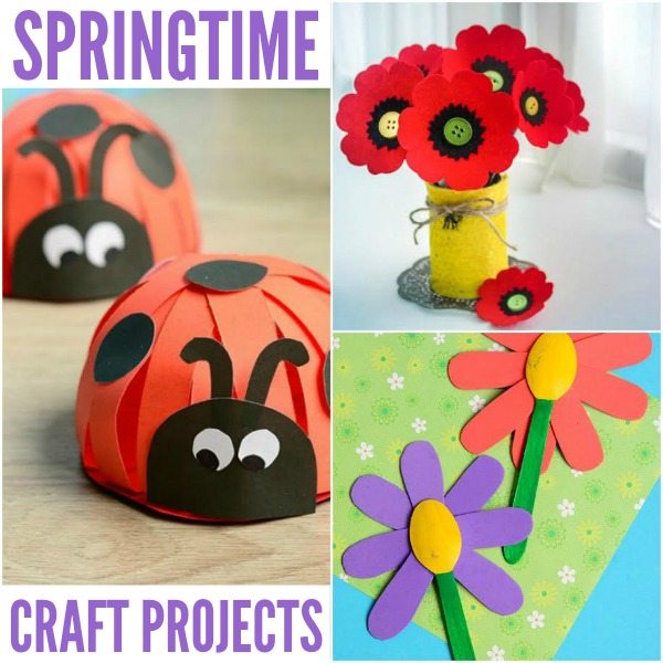 Springtime Crafts #BoredomBusters