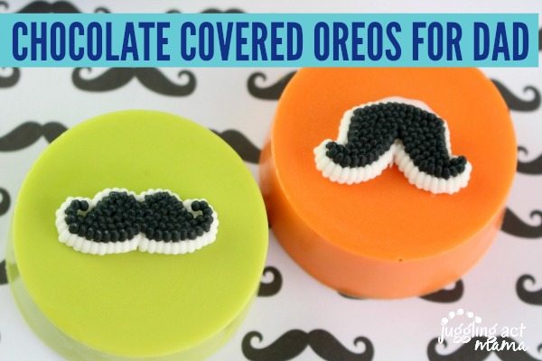 CHOCOLATE COVERED OREOS FOR DAD #FathersDay
