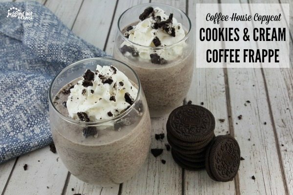 Cookies and Cream Coffee Frappe with International Delight and Reddi-Wip #ad